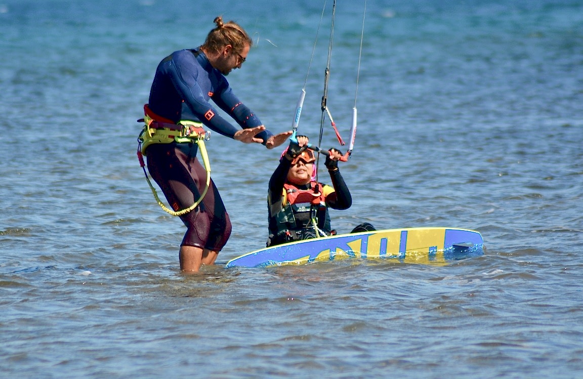 Urla kitesurf dersleri